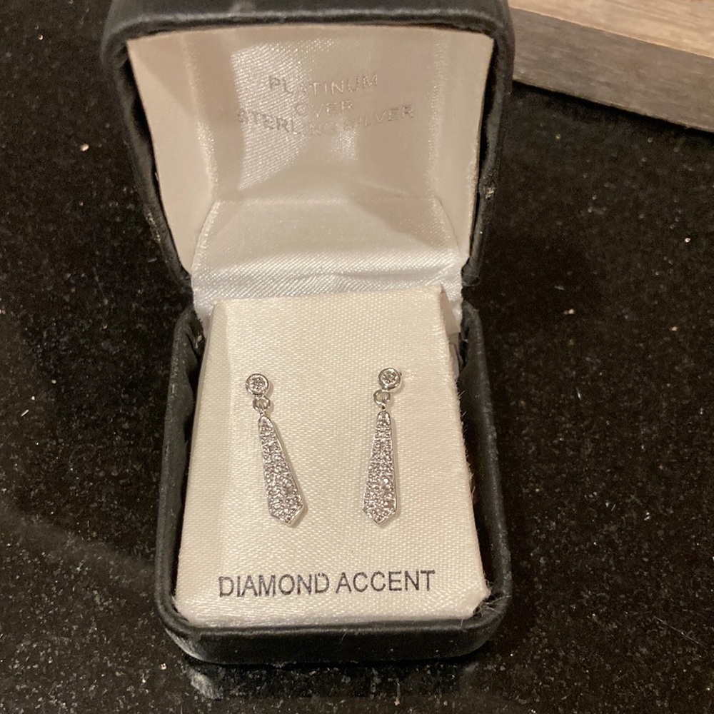 Sterling silver earring
